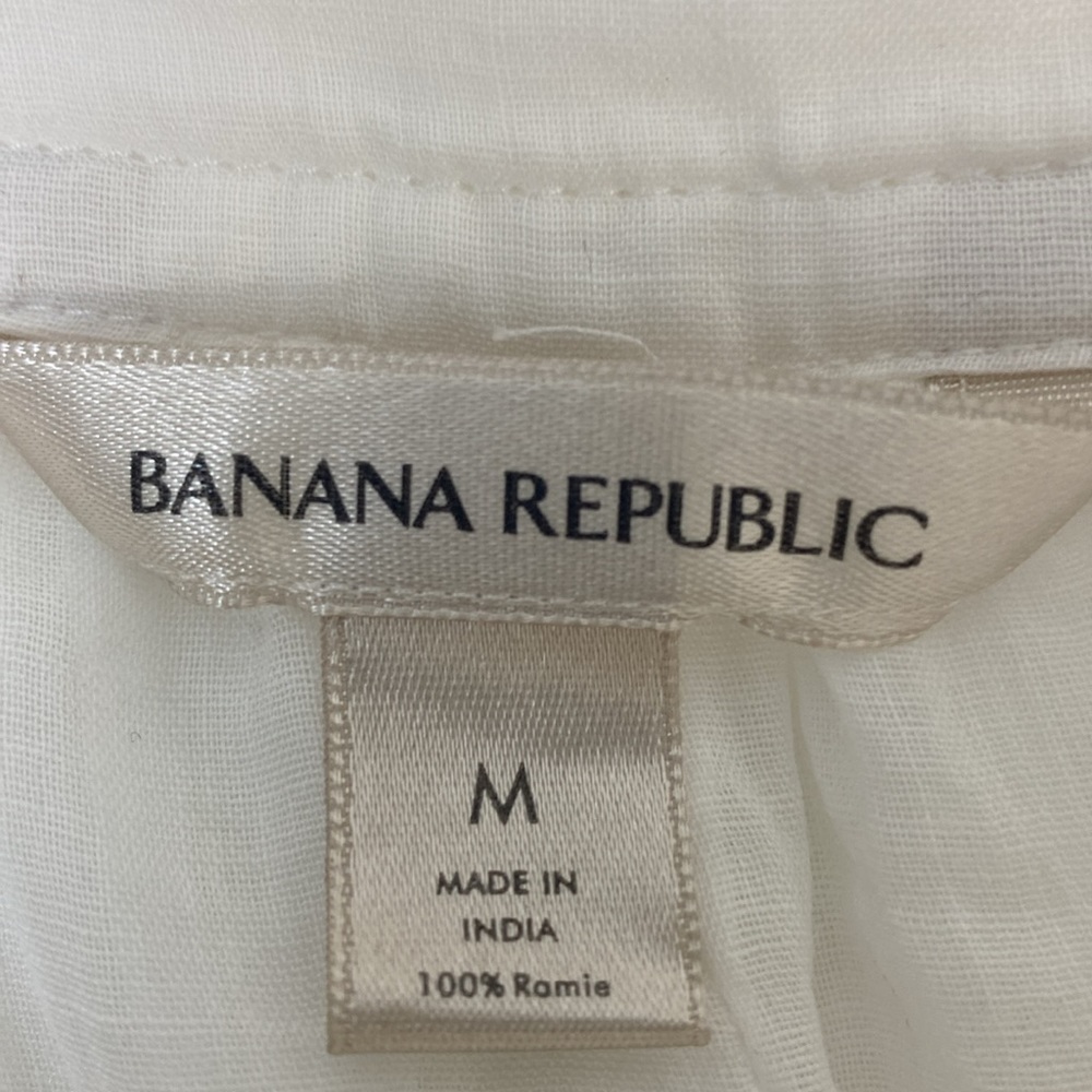 Banana Republic Lagenlook Beachy Dress Women's Medium (oversized) - Picture 8 of 12